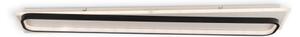 Brilagi - Plafoniera LED dimmerabile OUTLINE LED/90W/230V 18x100 cm bianco/nero + telecomando