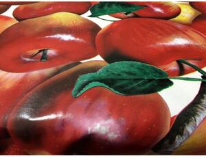 Tovaglia plastificata per tavolo con stampa mele rosse