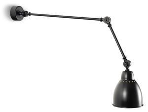 Brilagi - Lampada da parete QUILL 1xE27/40W/230V 83 cm nera