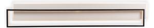 Brilagi - Plafoniera dimmerabile a LED OUTLINE LED/90W/230V 18x100 cm bianco/nero + telecomando