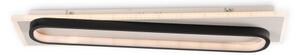 Brilagi - Plafoniera LED dimmerabile OUTLINE LED/52W/230V 15x60 cm bianco/nero + telecomando