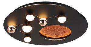 Plafoniera LED MARS LED/48W/230V 3000K nera