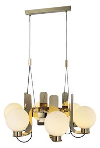 Lampadario a cavo REGGIO 6xE27/40W/230V dorato