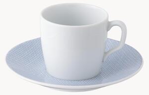 Set tazza da caffè in porcellana fatta a mano con piattino Cosmopolitan 2 pz