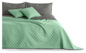 Copriletto in microfibra verde, 200 x 220 cm Axel - DecoKing