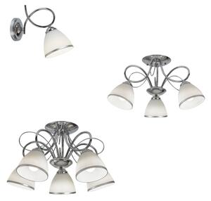 Brilagi - Lampada da parete FRED 1xE27/60W/230V cromo lucido