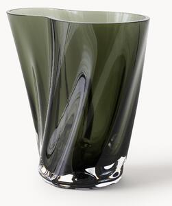 Vaso in vetro soffiato a mano Aer, alt. 19 cm