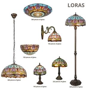 Brilagi - Lampada da tavolo in stile Tiffany LORAS 1xE14/40W/230V