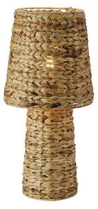 Markslöjd Lampada da tavolo Bangli, rattan, altezza 59 cm, marrone chiaro, E27