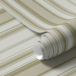 Carta da parati Fondo crema con strisce verticali grigio-beige, Parati geometrica classici, Parati geometrica a righe classici, a00564 : Uwalls.it
