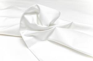 Tessuto 100% cotone al metro - tela -bianca, h. 145 cm