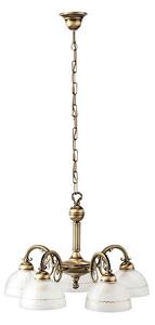Rabalux 8815 - Lampadario a sospensione con catena FLOSSI 5xE27/40W/230V