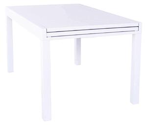 JERRI - set tavolo da giardino in alluminio con 10 sedie 135/270x90
