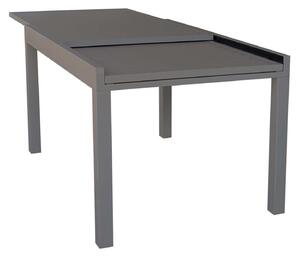 JERRI - set tavolo da giardino in alluminio con 8 sedie 135/270x90