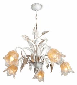 Lampadario a sospensione con catena LUCIA 5xE14/40W/230V