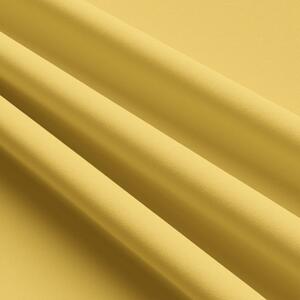 Tenda con nastro e zirconi 140x250 cm pastello giallo