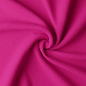Tenda su anelli con zirconi 140x250 cm rosa scuro