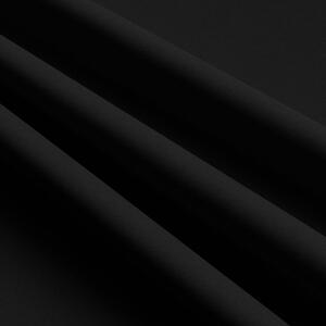 Tenda con nastro e zirconi 140x250 cm nero
