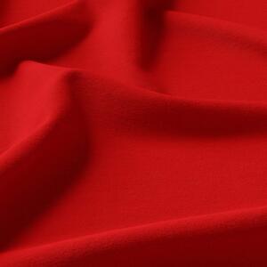 Tenda su anelli con zirconi 140x250 cm rosso