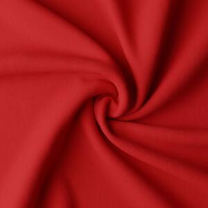 Tenda su anelli con zirconi 140x250 cm rosso
