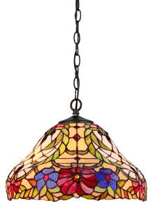 Rabalux 8086 - Lampadario Tiffany in vetro colorato MIRELLA 2xE27/60W/230V