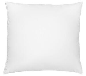 Cuscino da letto guanciale Cotone Bianco Piumino D'anatra e Piume 80 x 80 cm Medio Morbido Beliani