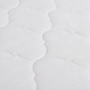 Letto con Materasso Memory Foam Tessuto Marrone 180x200 cm
