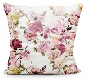 Federa cuscino MIGD129 40x40 cm fiori di rosa