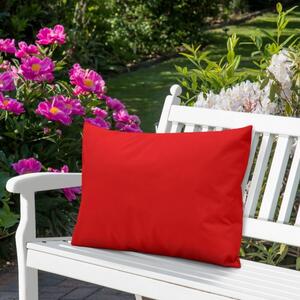 Cuscino da giardino impermeabile 50x70 cm rosso