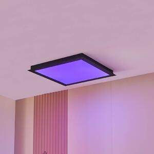 Lucande Leicy plafoniera LED RGBW Tuya 64cm