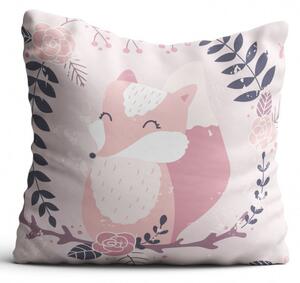Federa cuscino MIGD338 40x40 cm volpe rosa