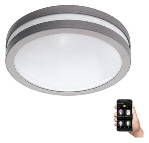 Eglo 97299 - Plafoniera LED da bagno LOCANA-C LED/14W/230V grigio
