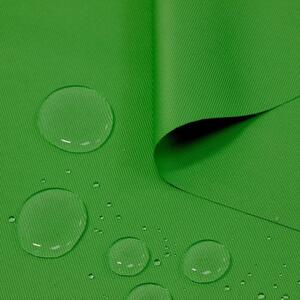 Tessuto impermeabile verde, altezza 160 cm MIG31