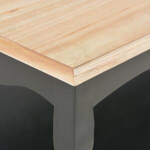 Tavolino da Caffè Nero 110x60x40 cm in MDF