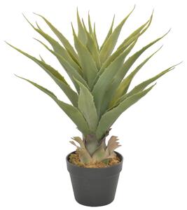 Yucca Artificiale con Vaso Verde 60 cm