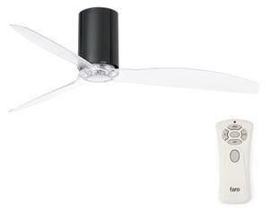 FARO 32040 - Ventilatore da soffitto MINI TUBE FAN con telecomando nero