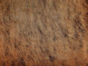 Tappeto in vera pelle di mucca marrone chiaro 2-3 m² rustico brasiliano Beliani