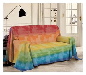 Coperta multiuso Piquet Arcobaleno multicolore