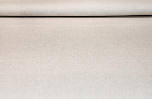 Tessuto al metro decorativo beige con lurex, h. 140 cm