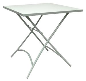 ROMANUS - tavolo in metallo pieghevole da esterno 70x70