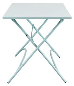 ROMANUS - tavolo da giardino pieghevole in ferro 110x70