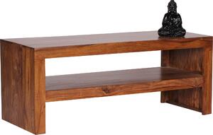 Wohnling Durban Tavolino in legno massiccio di Sheesham 110 x 45 cm; WL1.202
