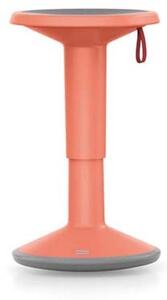 Sgabello UP colore rosso tenue