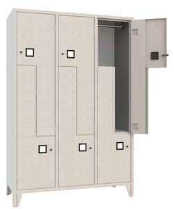 QUADRO spogliatoio multispazio 6 posti grigio
