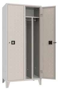 QUADRO spogliatoio universale 2 posti grigio