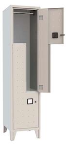 QUADRO spogliatoio multispazio 2 posti grigio