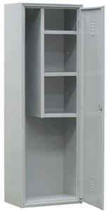 Armadio metallico portascope 60x40x180 grigio