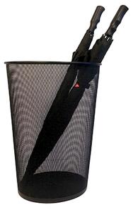 Portaombrelli RAIN in rete metallica mesh colore nero
