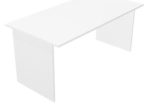 Scrivania fianco legno EASYSPACE cm 160x80x72 bianco