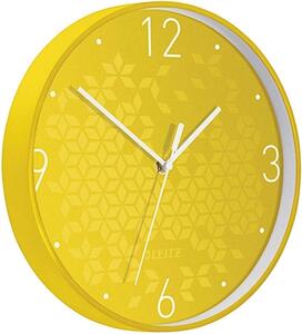 Orologio da parete LEITZ WOW giallo metallizzato